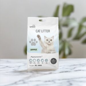 Kimiko Premium Quality Cat Litter - Get Fresh Apple Scent