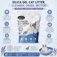 Silica gel lavender